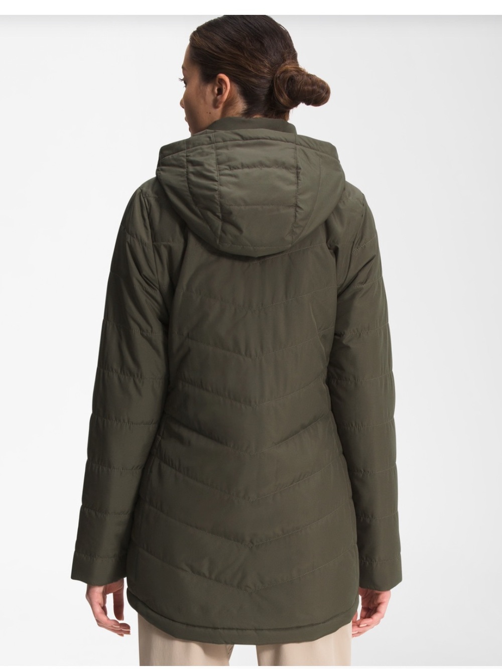 The North Face New Taupe Green Tamburello Parka- L - Picture 2 of 8